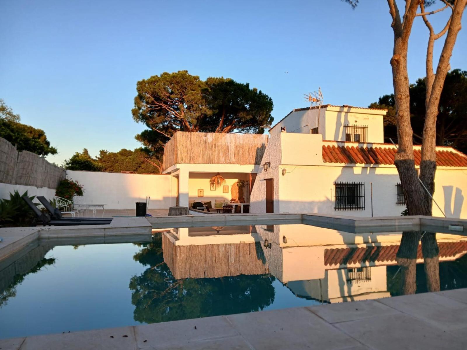 Villa La Estrella - piscina privada Chiclana de la Frontera Exterior foto